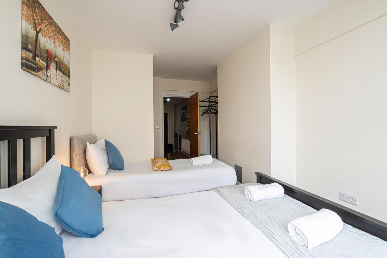 Nice 3 Bedrooms Apartment Near Hyde Park & Oxford St Londra Camera foto