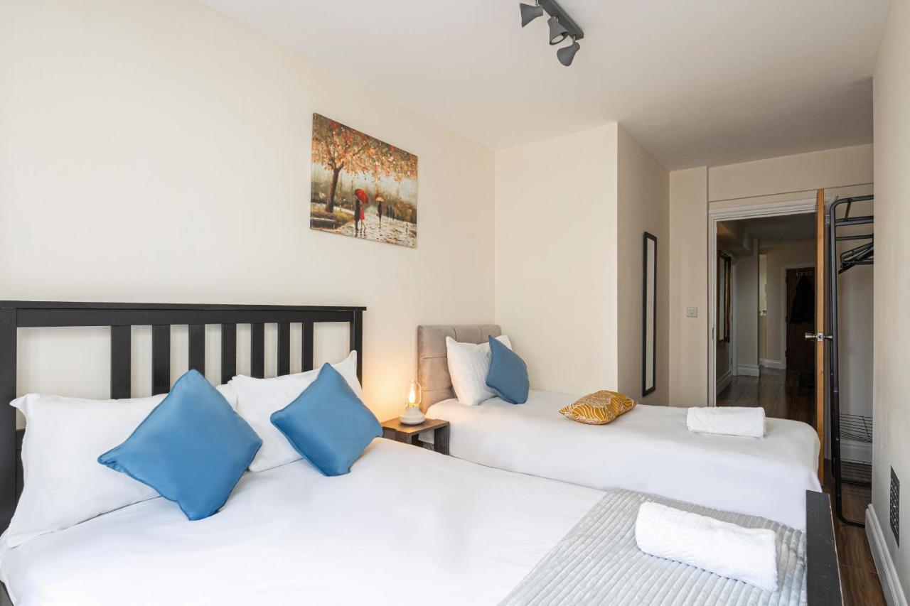 Nice 3 Bedrooms Apartment Near Hyde Park & Oxford St Londra Camera foto