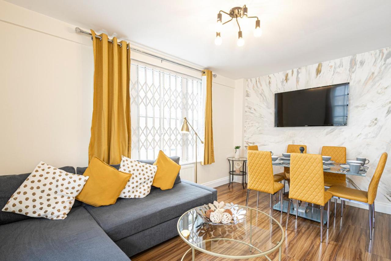 Nice 3 Bedrooms Apartment Near Hyde Park & Oxford St Londra Camera foto